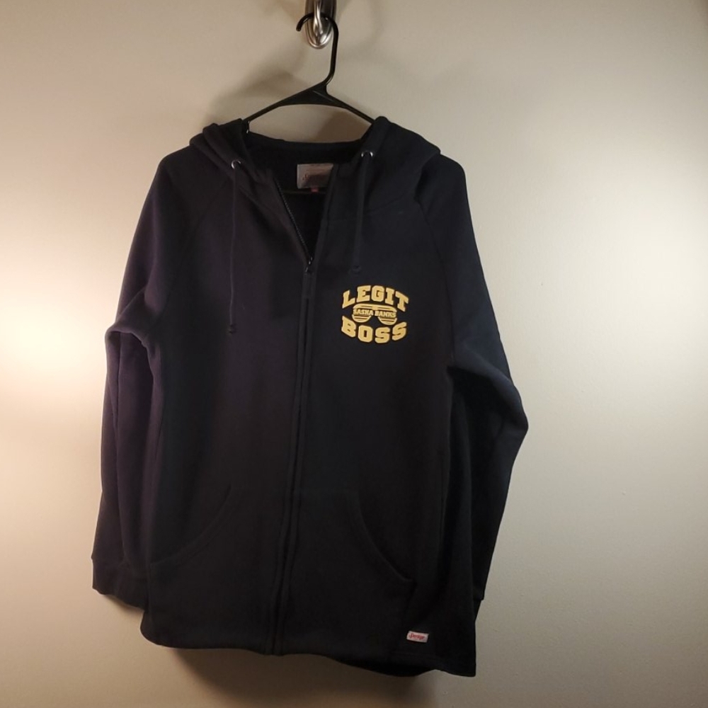 WWE Legit Boss Sasha Banks Zipped Hoodie